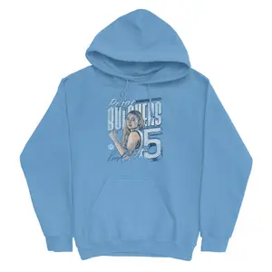 EXCLUSIVE RELEASE: Paige Bueckers Illustration Light Blue Hoodie