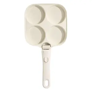 Gourmetific 4-Cups Pancake Pan Nonstick Frying Pan for Eggs & Pancakes, Durable Skillet, Easy Clean Cooking Pan