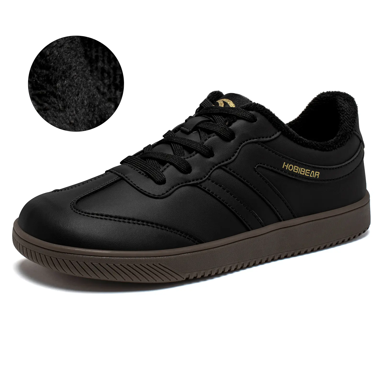 Black (Plush winter style)