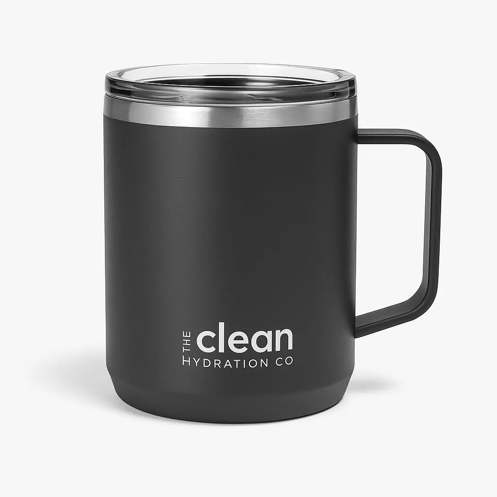 Coffee Cup Travel Mug Insulated - 12 Oz | Ceramic Lined Tumbler Cup with Lid | Reusable Office Mug Drinkware Flasks