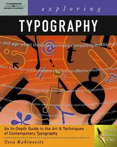 USED-Exploring Typography (Graphic Design/Interactive Media) by Tova Rabinowitz (Paperback)