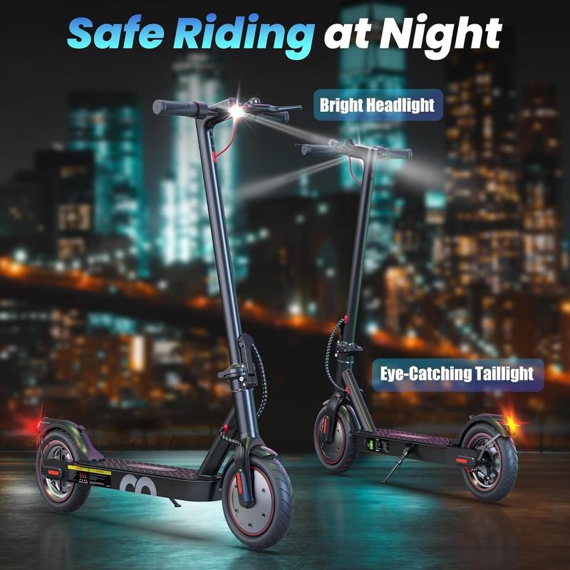 【New Year Sale】 Electric Scooter, 350W/1000W Powerful Motor, 8.5"/10"  Tires, 28Mph/19MPH/18MPH, 37/19/12 Miles Max Range, Dual Braking E-Scooster for Adults/Teens