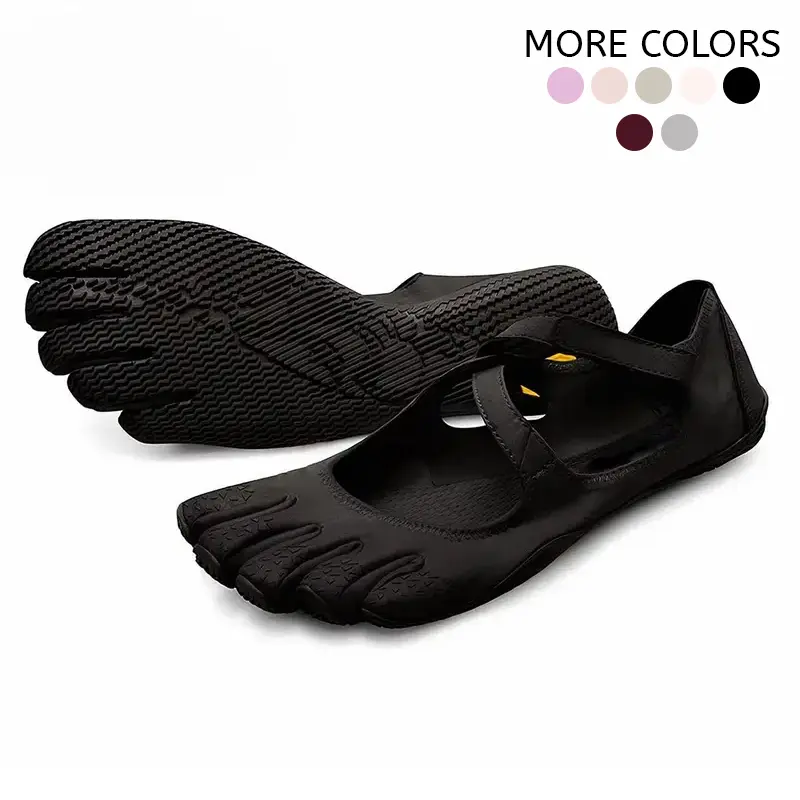 Five-toe shoes, multifunctional portable women’s shoes, classic five-finger ballet flat shoes | breathable, barefoot-like comfort, split-toe design | non-slip, lightweight, breathable, stylish Zumba shoes suitable for dance, yoga, Pilates, and indoor spor