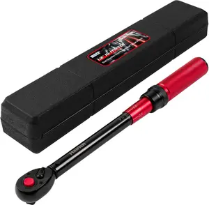 1/2 Inch Drive Click Torque Wrench, Dual-Direction 10-170.0ft.lb/13.60-230.5Nm, 72-Teeth Torque Wrenches with Dual Range Scales, High Precision ±3%