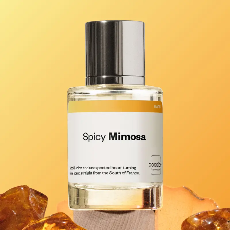Spicy Mimosa, Dossier, Unisex, 50ml, Eau de Parfum, Cardamom, Mimosa, Rose, Sandalwood