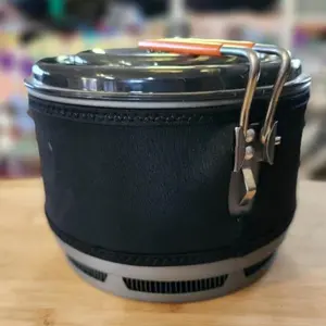 Jetboil 1.5L Ceramic FluxRing Cook Pot for Jetboil Camping and Backpacking Stoves