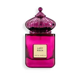 Matin Martin Lady Roza - Luxury Arabian Perfume for Women - Floral Fragrance with Notes of Bergamot Rose Vetiver Cedar - Arabic Long Lasting Scent - Eau de Parfum - Travel Size - 3.4 oz EDP Spray