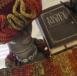 fall color scarf and hat set