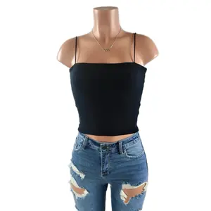 Fave Basic Crop Top primark seamless tops Spaghetti Strap cami