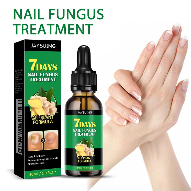 Unisex Multi-Purpose Fingernail Solution Oil - 1.0 fl oz Single Bottle, Health & Recovery Nail Repair Formula for Discolored Nail Damage Treatment