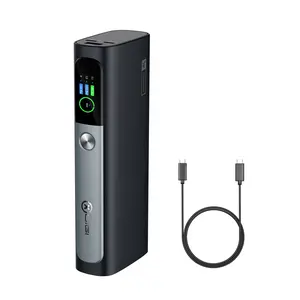 XDIGI Power Bank 20000mAh 130W Laptop Portable Charger, 72Wh PD Fast Charging Battery Pack, Smart Digital Display, 3-Port USB C Battery Pack Compatible with MacBook, Dell, iPhone 15, Samsung, Airpods