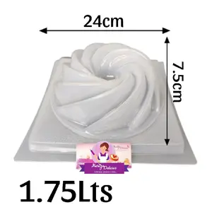 Reguilete with Base Jello Mold / Reguilete con Base Molde Gelatina