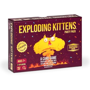 Party Pack Edition By Exploding Kittens - Hilarious Card Game for Family Game Night - Ages 7+ - 2-10 Players