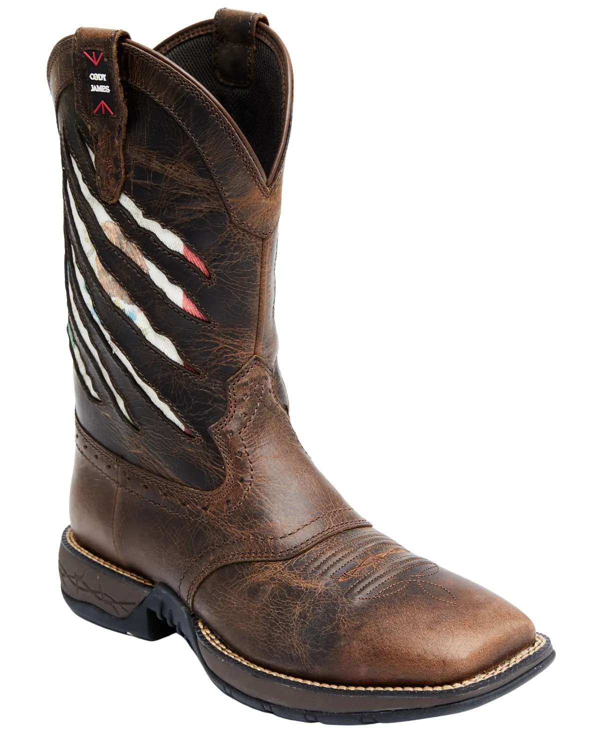 Cody James Men's Men'S Scratch Mexico Flag Lite Performance Western Boot - Bcjsp21p4 Cody James Men's Men'S Scratch Mexico Flag Lite Performance Western Boot - Bcjsp21p4