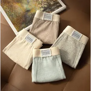 [Same-Frequency]4PCS  100% Cotton Elevate Your Everyday Comfort| 4-Pack Natural Cotton Men's Boxer Briefs