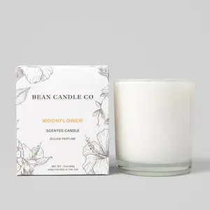 Moonflower — Floral & Wood Candle, 12 oz