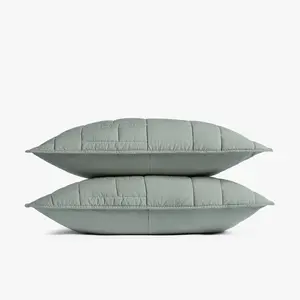 Cozy Block Quilted Sham Set - Parachute