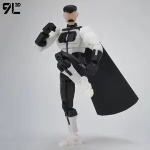 9L 3D Dummy13 Lucky13 Titan13 T13 Invincible Black And White Color Scheme Omni-Man Anime Multi-Jointed Toys Action Figures Gifts
