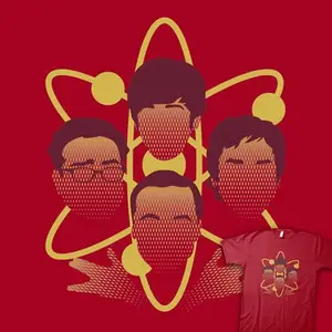 Howard Wolowitz Leonard Hofstadter Queen Raj Koothrappali Sheldon Cooper Big Bang Rhapsody T-Shirt