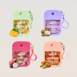 【HOT】Wish DOPAMINE TOP-PICK - Best-Selling Scents 4-Pack with Silicone Case & Keychain: The Complete Vibe Set (1.2 fl oz*4)