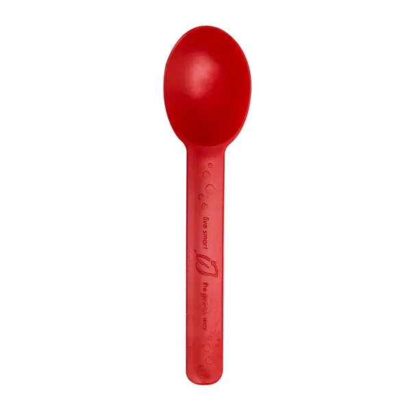 Karat Earth Heavy Weight Spoons, Red - 1,000 pcs Karat Earth Heavy Weight Spoons, Red - 1,000 pcs