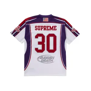 Supreme Men's Sudden Death Football Jersey White, from StockX