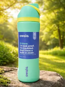 Owala FreeSip Insulated Water Bottle 24oz (710ml) – Leak Proof, Built-in Straw