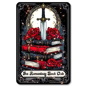 Cardstock Case Insert for Kindle | Book Lover Gift | Bookish Stickers for E-Reader | Booktok Cover Insert | Romantasy Book Club | Aesthetic Smartphone