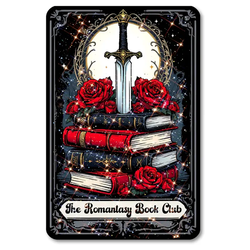 Cardstock Case Insert for Kindle | Book Lover Gift | Bookish Stickers for E-Reader | Booktok Cover Insert | Romantasy Book Club | Aesthetic Smartphone