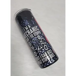 Custom 20 oz Mechanic Tumbler -Epoxy