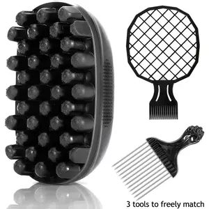 Rubber Curl Sponge for Curly & 4C Hair, Durable Twist Styling Sponge for Natural Curls, Portable Hair Tool for Salon & Home Use