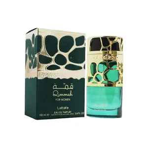 Lattafa Perfumes | Qimmah - Womens Eau de Parfum - 3.4 Oz (100ML) | Elegant Perfume | Vanilla - White Floral - Almond Fragrance