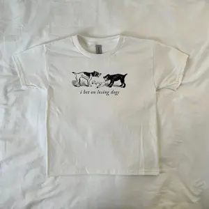 Print ShirtMitski Baby Tee, y2k clothing, Pinterest ,vintage, streetwear, trendy, Indie Music Lover, Band T-Shirt, I bet on losing dogs