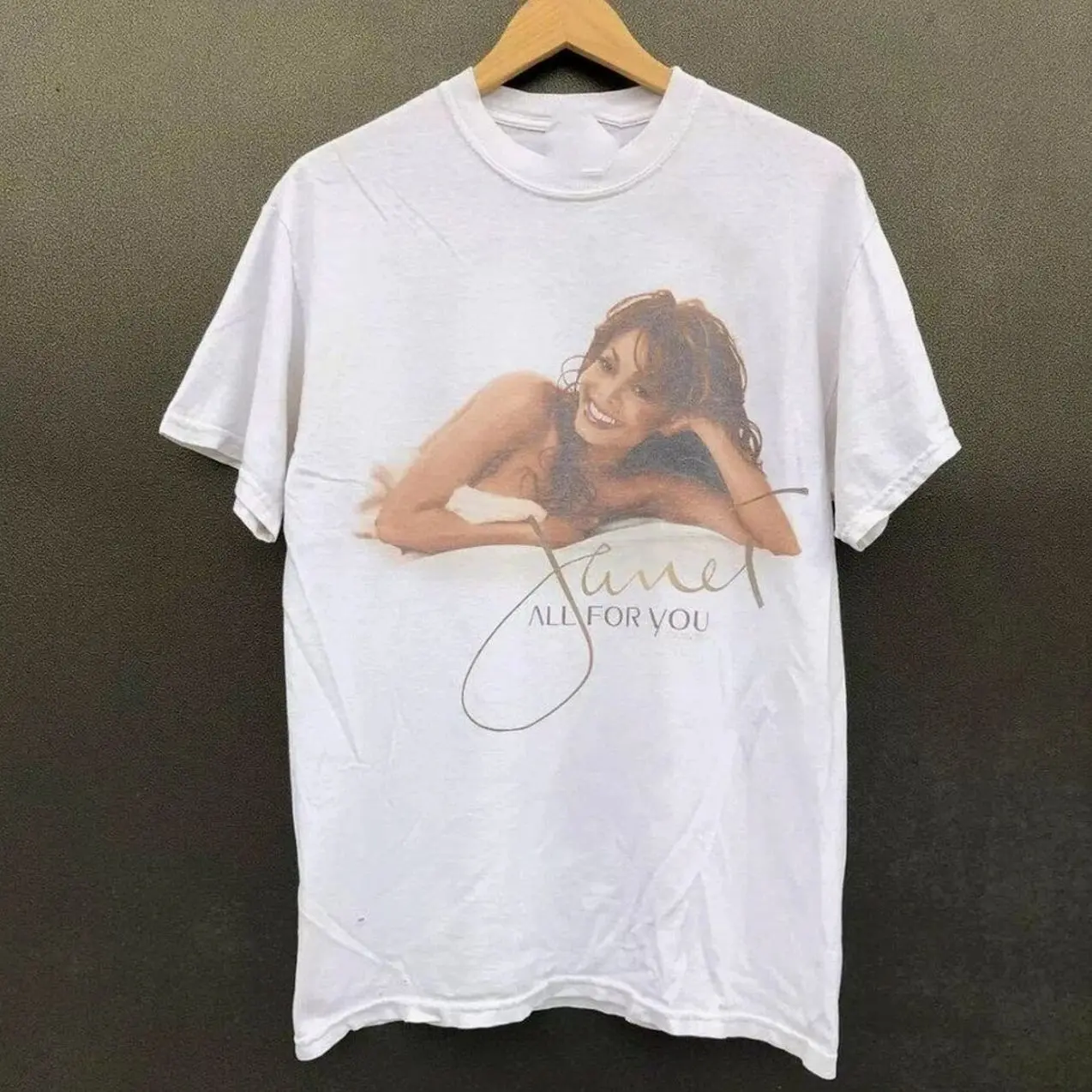Tour Janet Jackson Singer Vintage Women Mens Full Size S-5XL T- Shirt SC565 0