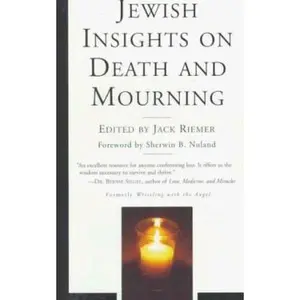USED Book - Jewish Insights on Death and Mourning by Jack Riemer (Paperback) - english