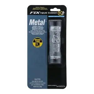 -Metal Epoxy Putty, 2oz Stick, Dark Gray (25550)