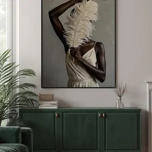 Black Art Prints, Black Art Poster Wall Art, African American Art, Black Girl Art, Black Woman Wall Art, Black Art, Room Decor, Unframed