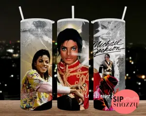 MJ Lover Inspired Tumbler, 20oz Skinny Tumbler