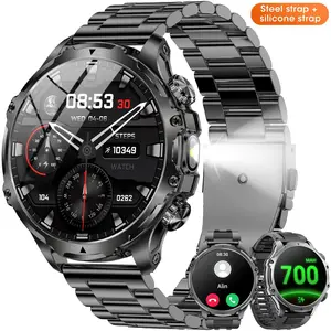 Men's Fashionable Full-Touch Smartwatch, 1.85-Inch HD Display, Multifunctional Sports Mode, Bluetooth-compatible Compatible, Waterproof Smart Watch, Top Choice Gift, Wearable