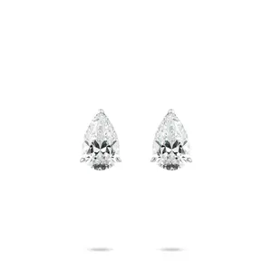 VAMERAY Promotional Deal Live Streaming Exclusive 3 Carat In Each Promote Pear Earring#2625
