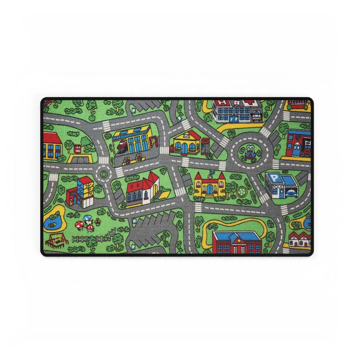 Magic on the Streets HARDCORE MTG/TCG Playmat, Anime Mouse Pad, Desk Mat, pc accessories.