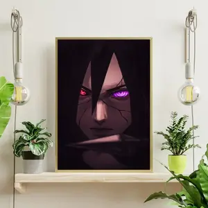 Sasuke Naruto Anime Wall Art Anime Room Decor Manga Poster Anime Prints Wall Art, Gift for Her Him, No Frame, Free-Shipping