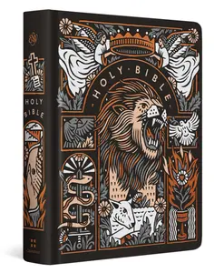 ESV Single Column Journaling Bible, Artist Series (Hardcover, Joshua Noom, The Lion and the Lamb): Holy Bible, English Standard Version Hardcover – February 20, 2025