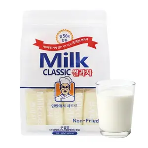 Milk Classic Rice Cracker 240g (8.46oz), Individually Wrapped Crispy & Soft Oven-Baked Snack with Rich Milk Flavor, Pack of 1