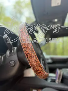 Sagebrush Bloom Steering Wheel Cover