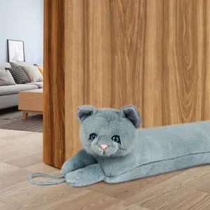 Door Draft Stopper 36 inch - Cat Door Draft Blocker for Door & Window, Animal Draft Stoppers for Bottom of Door