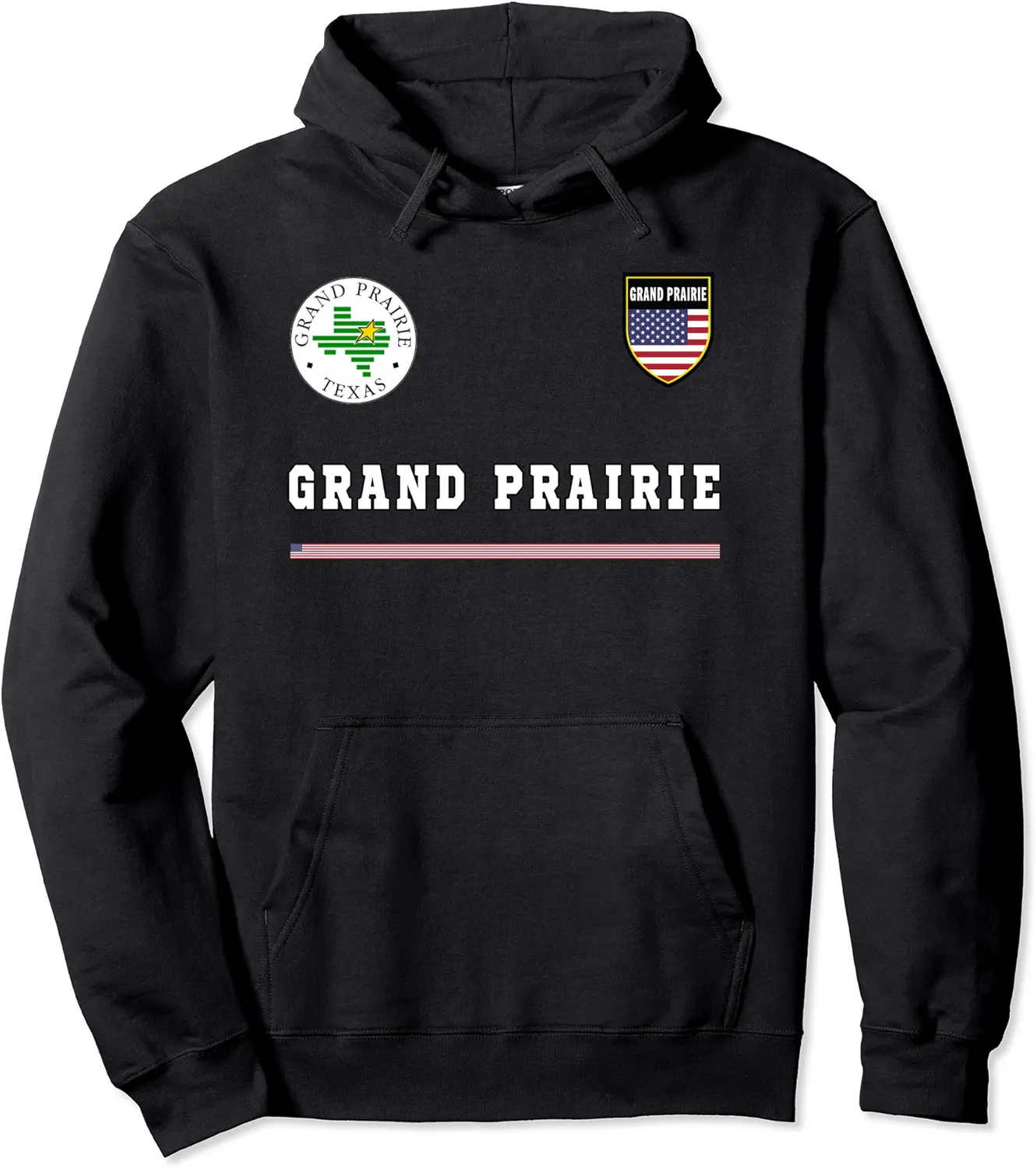 Grand Prairie Sport/Soccer Jersey Tee Flag Football Sates Pullover Hoodie - Keithhodges Shop 27B0BNCKGTCG
