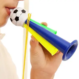 Random Color Cheer Horns for Sports Events, Stadium Party Noisemaker Trumpets, Game Day Fan Accessories, Team Spirit Favors
