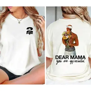 Tupac shirt, vintage Tupac pattern T-shirt, Tupac Shakur shirt, 2Pac shirt, 90s merchandise, rapper shirt, hip-hop 90s legend shirt, rapper merchandise