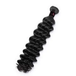 Premium 18 Inch Deep Wave Hair Bundles for Natural Appearance Durability Perfect for Various Hairstyles Quality Crafted